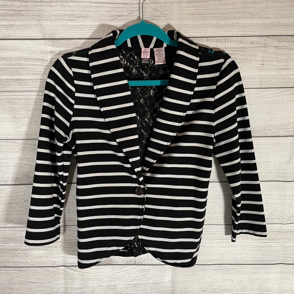 Love on a Hanger Striped Blazer